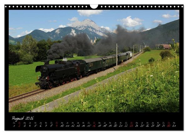Produktbild: Mit Volldampf durch Mitteleuropa (Wandkalender 2026 DIN A3 quer), CALVENDO Monatskalender
