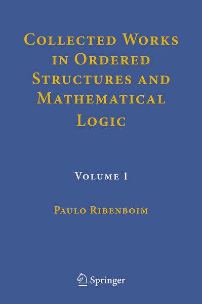 Produktbild: Collected Works in Ordered Structures and Mathematical Logic