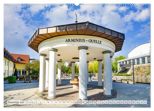 Produktbild: Bad Lippspringe Impressionen (Wandkalender 2026 DIN A2 quer), CALVENDO Monatskalender