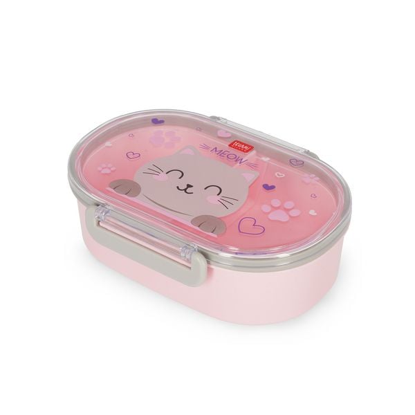 Produktbild: Legami Brotdose - Snack & Go - Kitty - 500ml