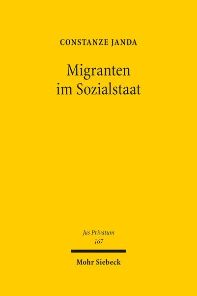 Produktbild: Migranten im Sozialstaat