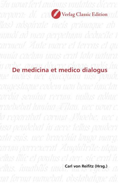 Produktbild: De medicina et medico dialogus