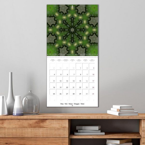 Produktbild: Mandalas Recherche int&eacute;rieure (Calendrier mural carr&eacute; 2026 30x30 cm) Calendrier double avec une page pour vos prises de notes