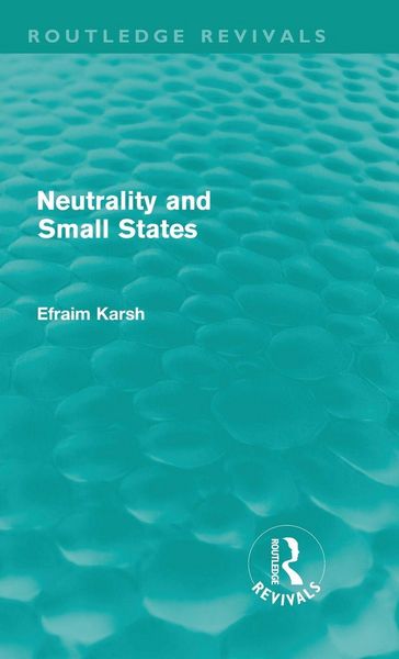 Produktbild: Neutrality and Small States