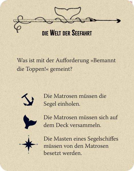 Produktbild: Schachtelspiel: Moby Dick - Das Quiz