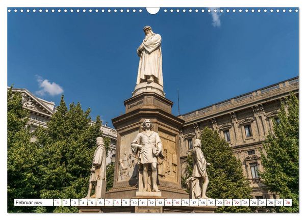 Produktbild: Italien - Mailand (Wandkalender 2026 DIN A3 quer), CALVENDO Monatskalender