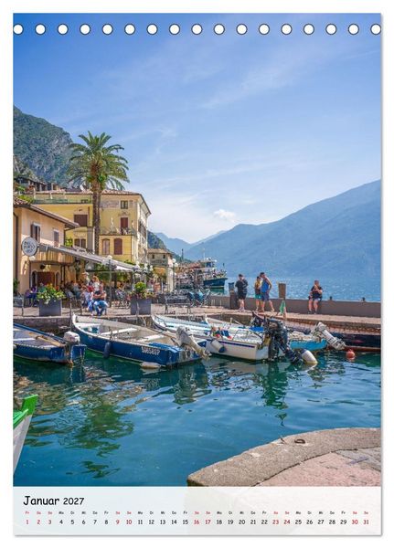 Produktbild: Limone sul Garda - Perle am Westufer des Gardasees (Tischkalender 2027 DIN A5 hoch), CALVENDO Monatskalender