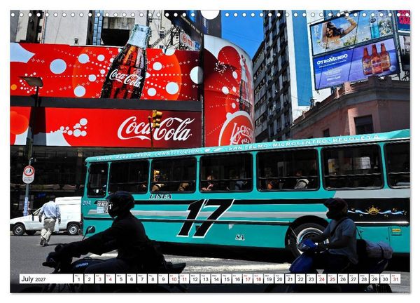 Produktbild: Beloved Buenos Aires (Wall Calendar 2027 DIN A3 landscape), CALVENDO 12 Month Wall Calendar