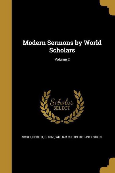 Produktbild: Modern Sermons by World Scholars; Volume 2