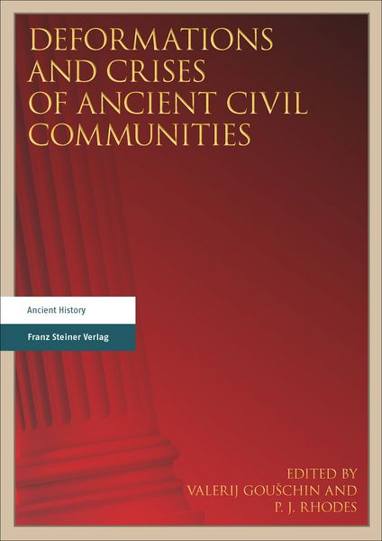 Produktbild: Deformations and Crises of Ancient Civil Communities