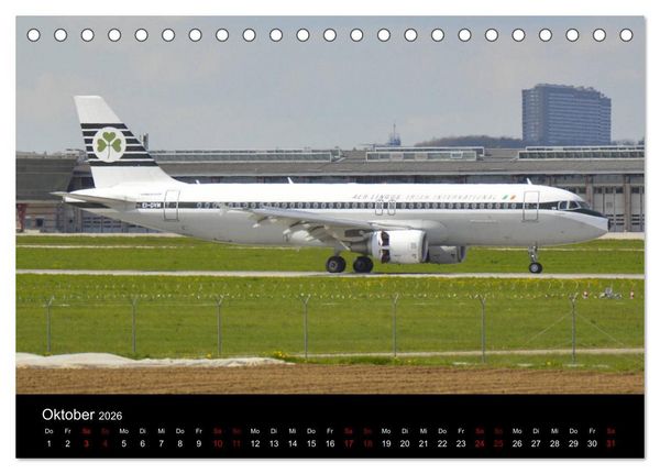 Produktbild: Im alten Glanz: Flugzeuge in Retro Livery (Tischkalender 2026 DIN A5 quer), CALVENDO Monatskalender