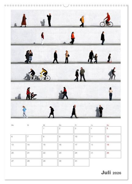 Produktbild: Wall People - Bilderserie von Eka Sharashidze (Wandkalender 2026 DIN A2 hoch), CALVENDO Monatskalender