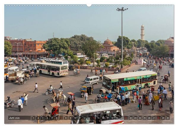 Produktbild: Indien, Rajasthan (Wandkalender 2026 DIN A2 quer), CALVENDO Monatskalender