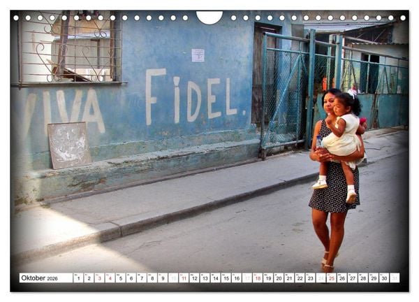 Produktbild: VIVA FIDEL 2026 (Wandkalender 2026 DIN A4 quer), CALVENDO Monatskalender