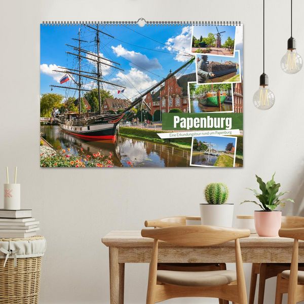 Produktbild: Rund um Papenburg (Wandkalender 2026 DIN A2 quer), CALVENDO Monatskalender