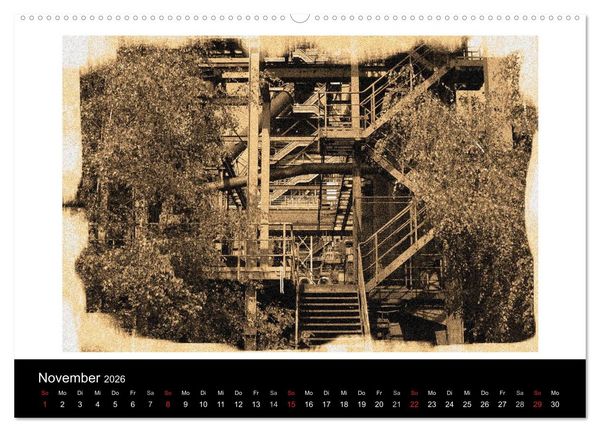 Produktbild: Landschaftspark Duisburg-Nord (Wandkalender 2026 DIN A2 quer), CALVENDO Monatskalender