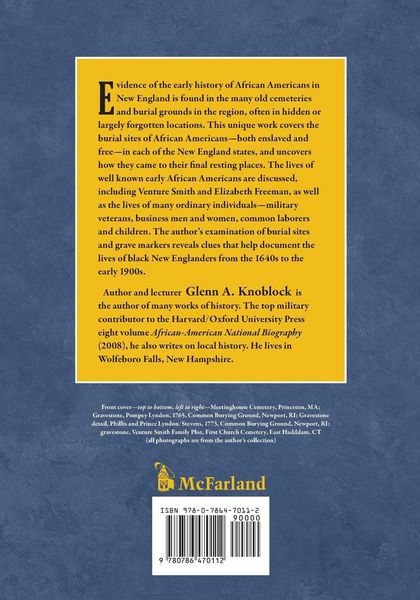 Produktbild: African American Historic Burial Grounds and Gravesites of New England
