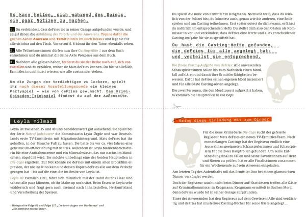 Krimi-Dinner-Buch: Ein mörderisches Casting