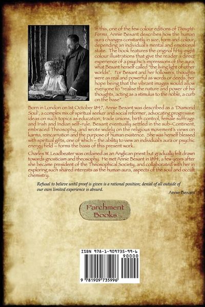 Produktbild: Thought-Forms; with entire complement of original colour illustrations (Aziloth Books)