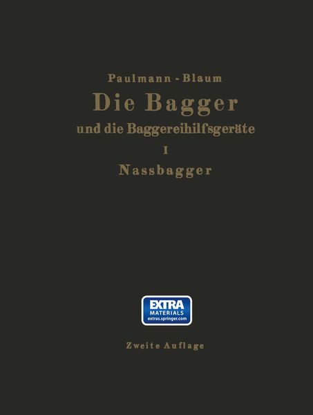 Produktbild: Die Nassbagger und die dazu geh&ouml;renden Hilfsger&auml;te