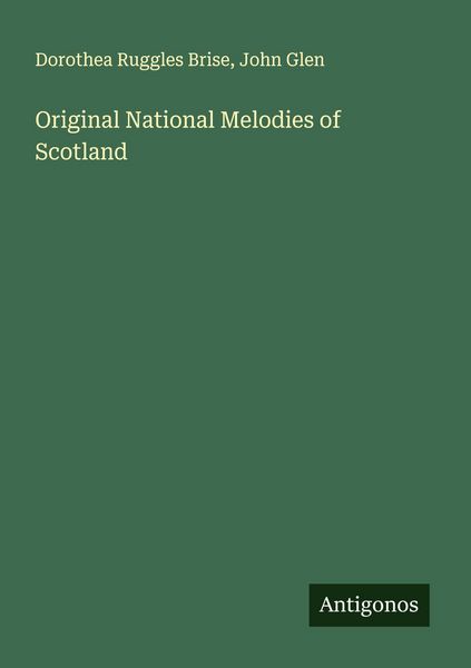 Produktbild: Original National Melodies of Scotland