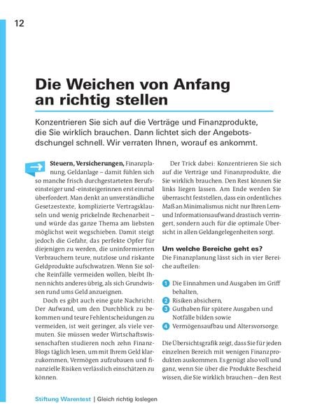 Produktbild: Finanzplaner Berufseinsteiger