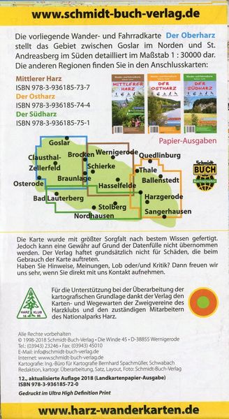 Produktbild: Der Oberharz