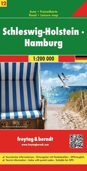 Produktbild: Deutschland 12 Schleswig-Holstein, Hamburg 1 : 200 000