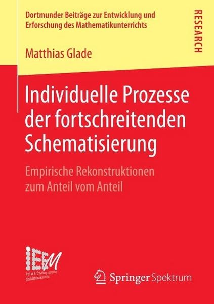 Produktbild: Individuelle Prozesse der fortschreitenden Schematisierung