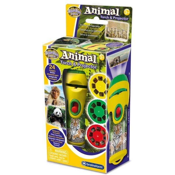 Produktbild: Taschenlampenprojektor - Diashow Wilde Tiere