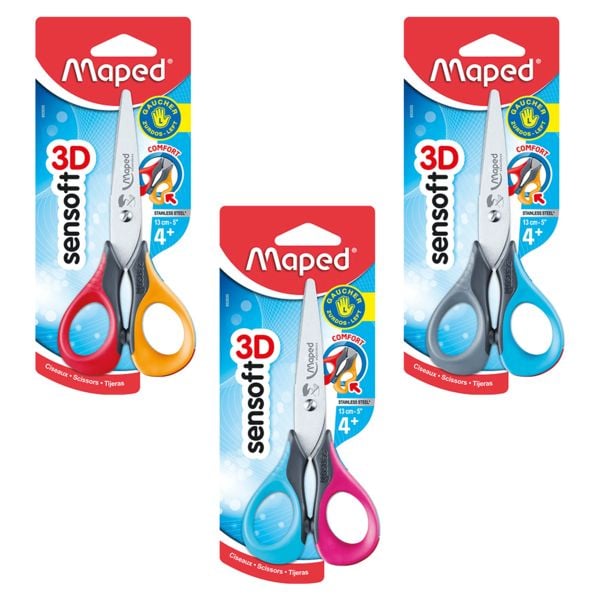 Produktbild: Maped Schere SenSoft LH 13cm