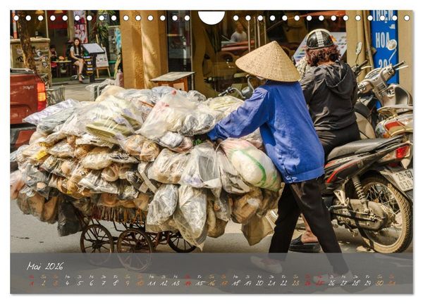 Produktbild: Vietnam von Hanoi bis Phu Quoc Menschen, Landschaften und St&auml;dte (Wandkalender 2026 DIN A4 quer), CALVENDO Monatskalender