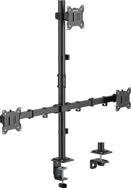 Produktbild: SpeaKa Professional SP-MM-231 Monitorhalterung 3 Display(s) 43,2 cm (17") - 81,3 cm (32") Schwarz H&ouml;henverstellbar, Neigbar, Rotierbar, Schwenkbar