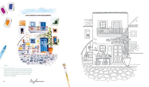 Produktbild: Colour in the city &ndash; Mein urbanes Ausmalbuch