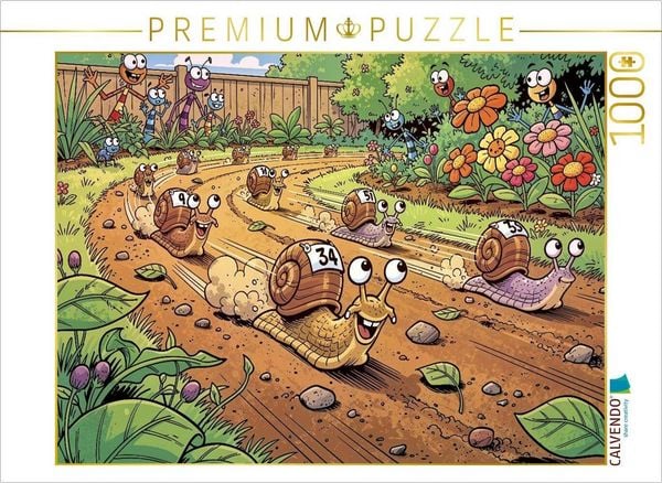 CALVENDO Puzzle Stress? Ich kenn das Wort nicht. | 1000 Teile Lege-Größe 64x48cm Foto-Puzzle für glückliche Stunden
