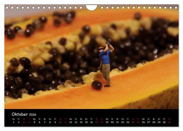 Produktbild: Minis Golf (Wandkalender 2026 DIN A4 quer), CALVENDO Monatskalender
