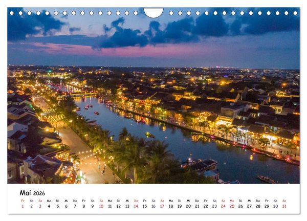 Produktbild: Vietnam aus der Luft (Wandkalender 2026 DIN A4 quer), CALVENDO Monatskalender