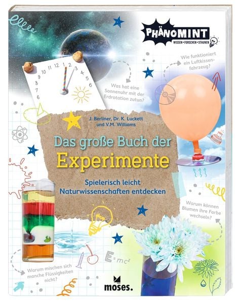 Produktbild: Ph&auml;noMINT Das gro&szlig;e Buch der Experimente