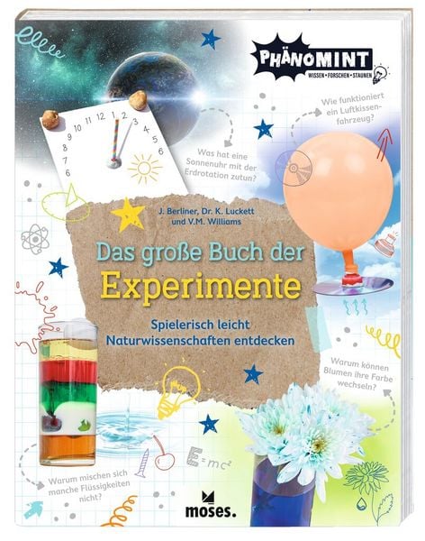 Produktbild: Ph&auml;noMINT Das gro&szlig;e Buch der Experimente