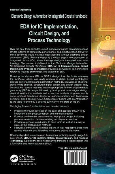 Produktbild: EDA for IC Implementation, Circuit Design, and Process Technology