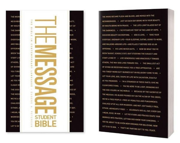 Produktbild: The Message Student Bible (Softcover)