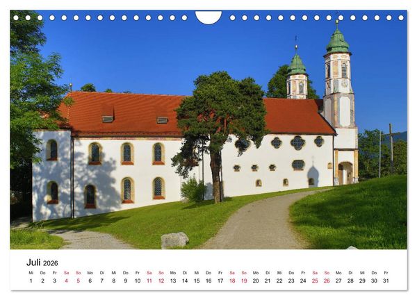 Produktbild: Bad T&ouml;lz - Perle an der Isar (Wandkalender 2026 DIN A4 quer), CALVENDO Monatskalender