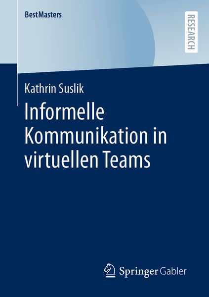 Produktbild: Informelle Kommunikation in virtuellen Teams