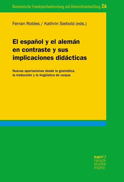 Produktbild: El espa&ntilde;ol y el alem&aacute;n en contraste y sus implicaciones did&aacute;cticas