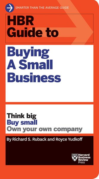 Produktbild: HBR Guide to Buying a Small Business