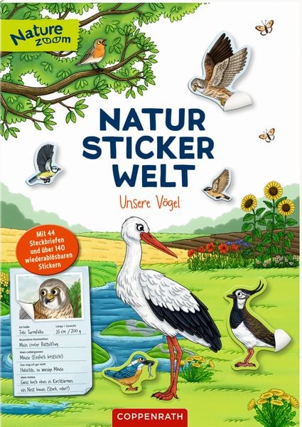 Produktbild: Natur-Stickerwelt - Unsere V&ouml;gel