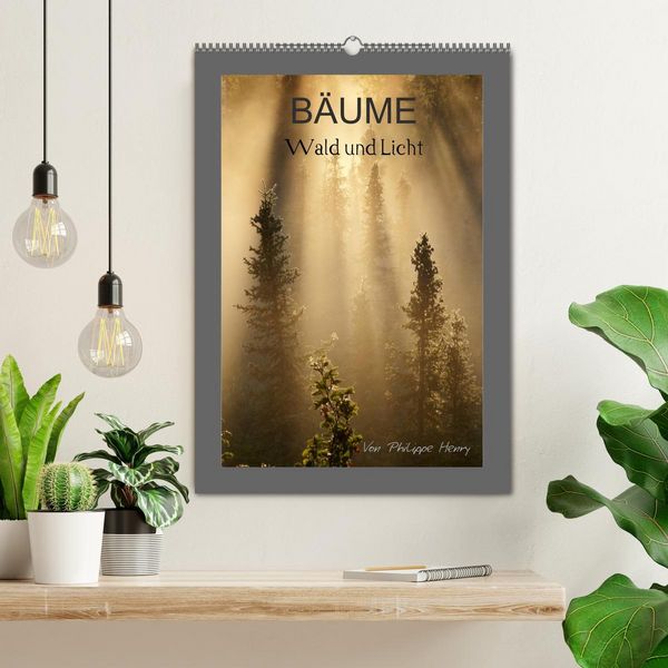 Produktbild: B&Auml;UME (Wandkalender 2026 DIN A2 hoch), CALVENDO Monatskalender