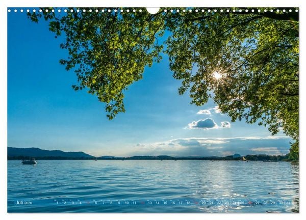 Produktbild: Farbenfroh Bodensee (Wandkalender 2026 DIN A3 quer), CALVENDO Monatskalender