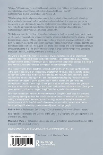 Produktbild: Global Political Ecology