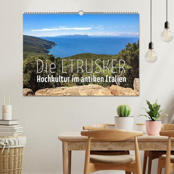 Produktbild: Die Etrusker &ndash; Hochkultur im antiken Italien (Wandkalender 2026 DIN A2 quer), CALVENDO Monatskalender